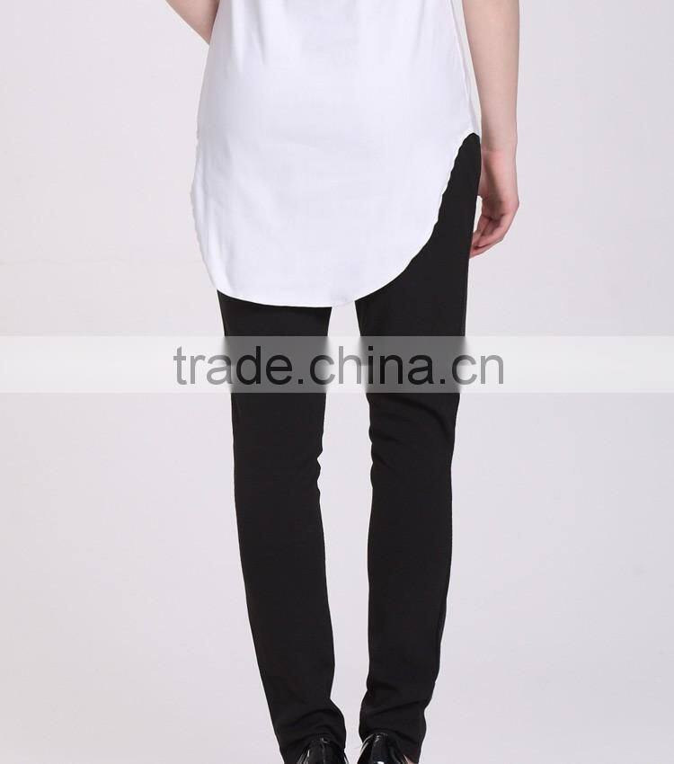 Front Pants High Waist Skinny Slim Pants Leggings Trousers