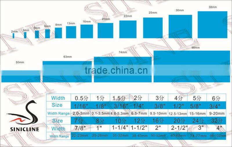 Sinicline Custom Design Woven Brand Ribbon