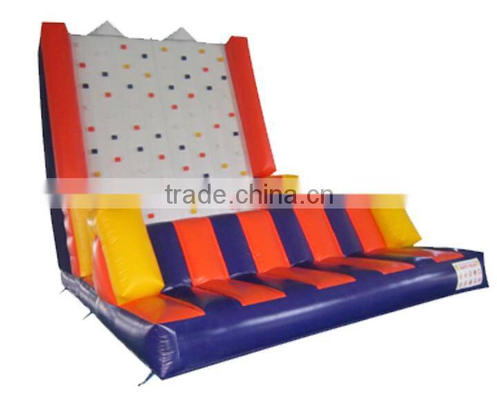 Inflatable Kids Rock Climbing Wall, Adventure Climbing Games, cheap inflatable climbing wall