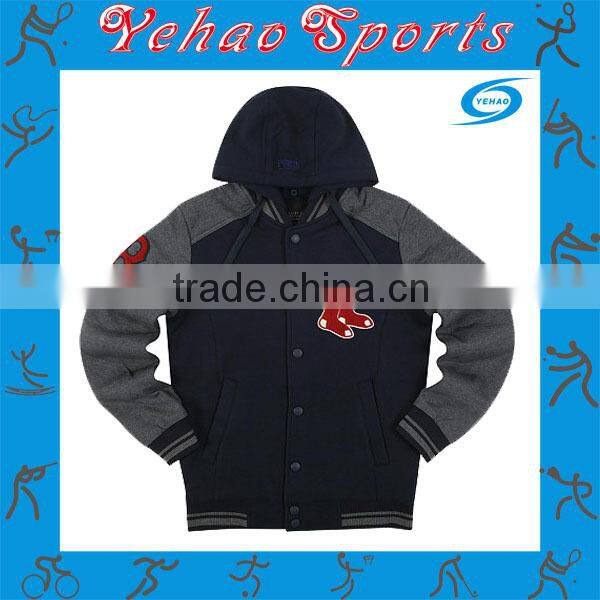 custom raglan lettering varsity jackets made in china