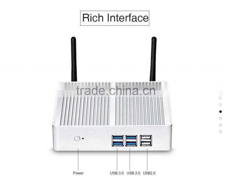 control computer embedded single board computer mini pc for school X32 4210Y core i5 1.5GHZ ddr3 vesa mount silver