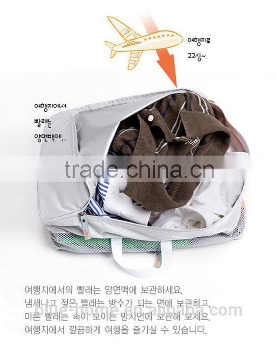 Hot selling home travel luggage organizer bag set 5 pieces set bag organizer insert Storage pouch 4 Colors