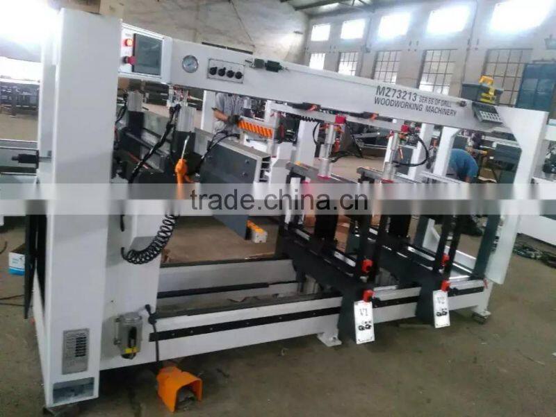woodworking wood multi-boring machine
