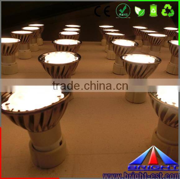 12V DC/AC IP50 spinning aluminum 3w LED light LED spot light