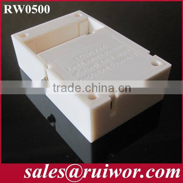 RuiWor RW0505 Cuboid Bounce Security Cable Reel with Adjust Lasso End Attachment for Retail Product Positioning