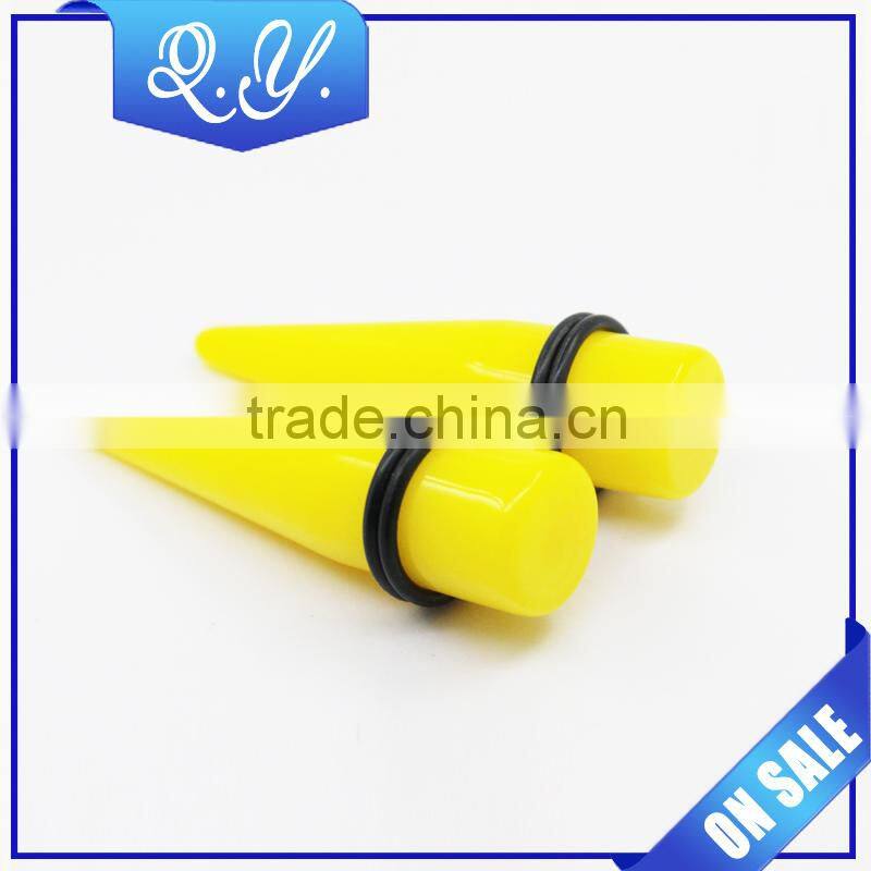 Hot Products New Design Acrylic Ear Plug Bullet Shape Ear Plug with Cheap Price