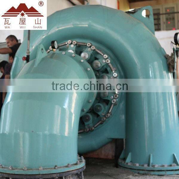 Francis turbine generator