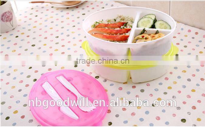 Plastic split box ,Plastic lunch box, kitchen storage boxes, lunch boxes, food sealed boxes, lunch boxes