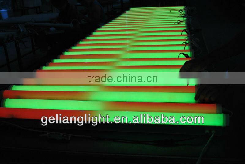 DMX 512 Signal Led Tube,color changing tube
