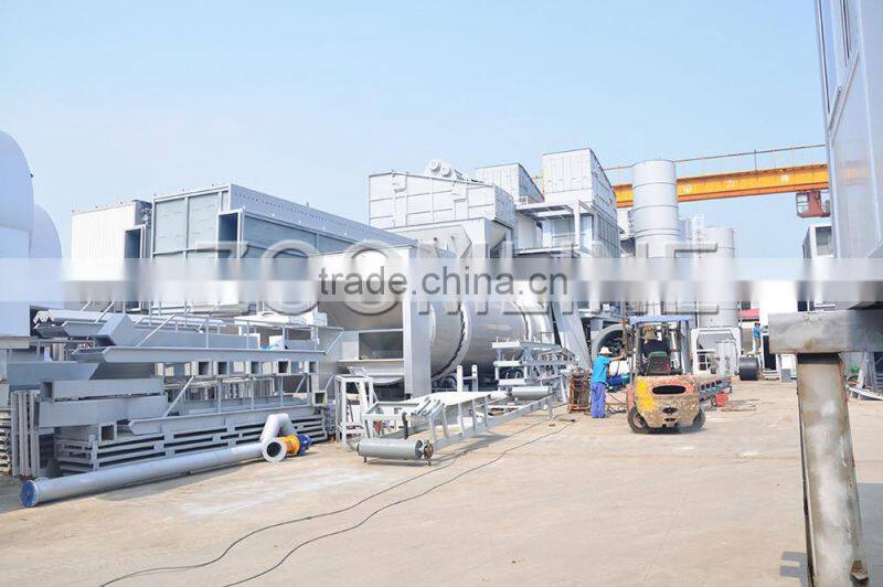ZOOMLINE Brand 20T/HR Portable Drum Asphalt Mix Plant