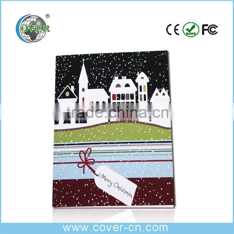 2015 christmas greeting card/music themed christmas cards/custom musical greeting card