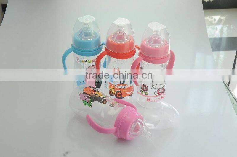 BPA free PP baby feeding bottle baby products free samples manufacturer