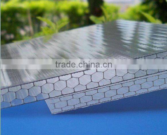 Honeycomb polycarbonate sheet for greenhouse