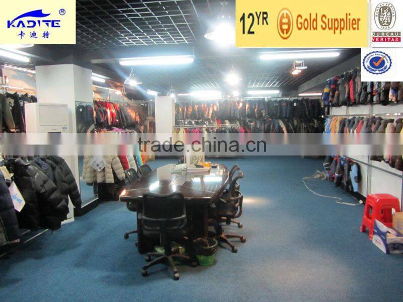 Men thick 50D plus size winter bomber hoody fashion jacket stock for European Market