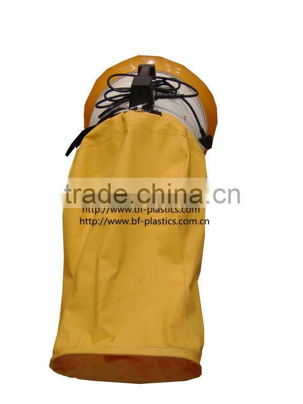 PVC Lay-flat ventilation air duct hose for carpet drying machine