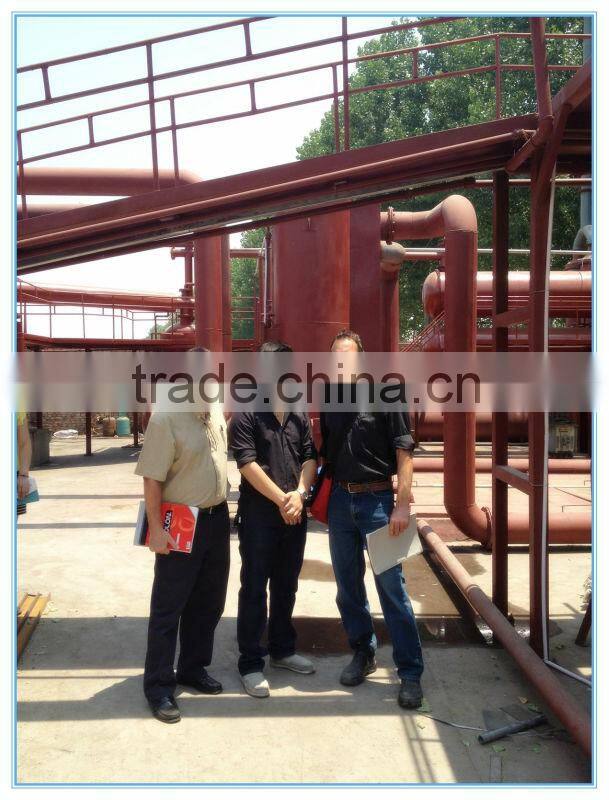 10TPD in Gujarat waste motor oil pyrolysis