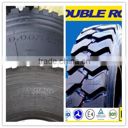 Double Road brand China factory Tire 900r20 truck tire