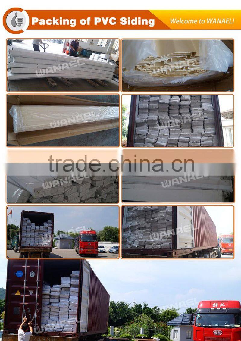 Wall Siding Board pvc exterior wall cladding