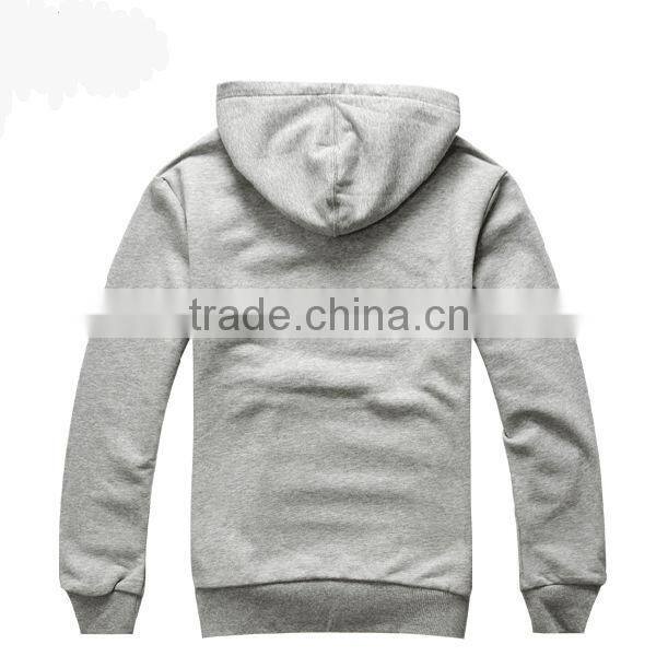 2014 fashion custom mens pullover cotton french terry blank cheap hoodies wholesale
