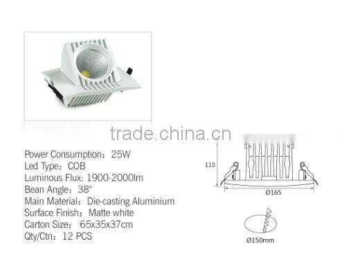 Wholesale price led light spot 14 watt cob led spot light high quality gimbal head led adjustable spot light