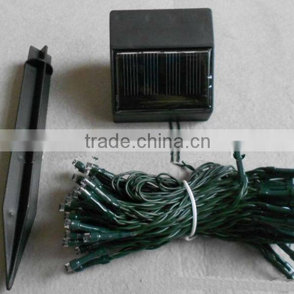 Outdoor solar pannel 2V 450mAh 100 leds christmas party light Waterproof led solar christmas lights