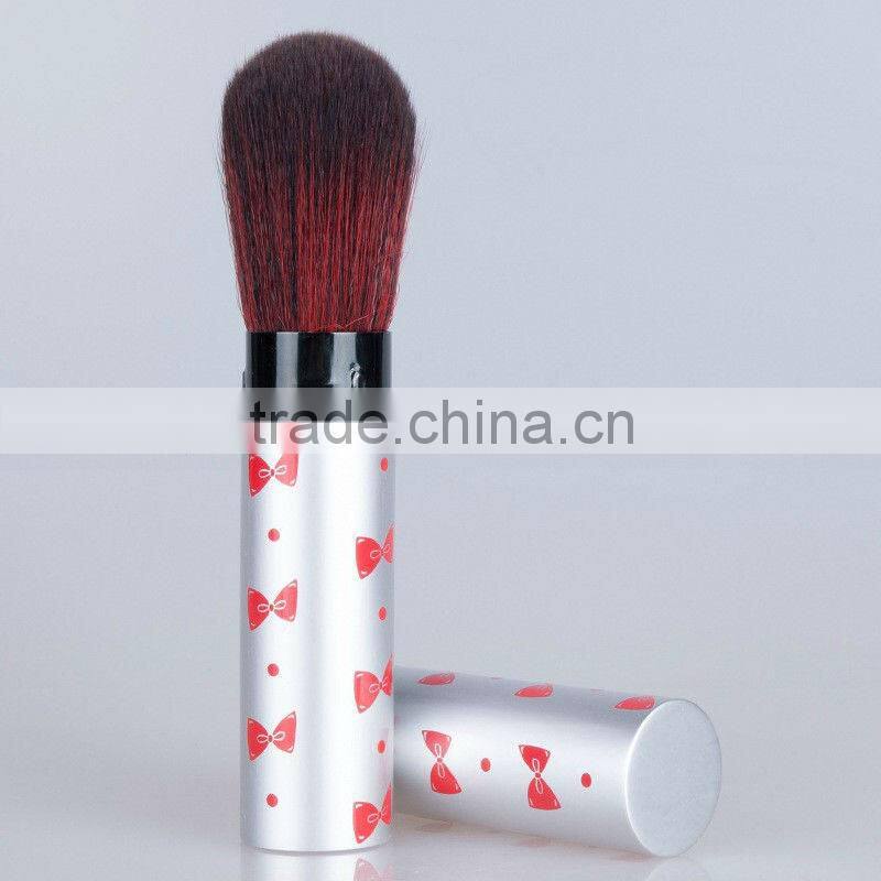 six color for choose retractable foundation makeup brushes