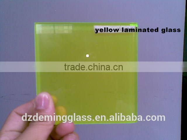 5mm,6mm,10mm colored laminated glass for sale with ISO9001
