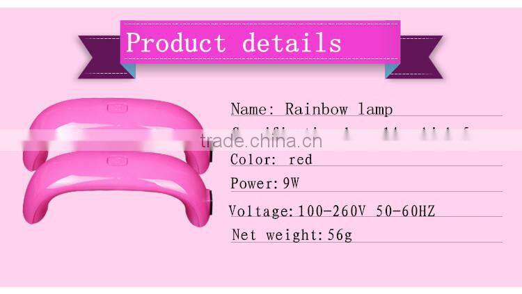 LED phototherapy lamp UV phototherapy light machine mini rainbow light therapy lamp
