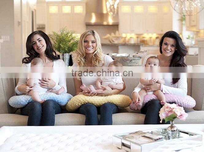 100% Polyester Cheap Wholesale Newborn Baby Bottle Feeding Pillow