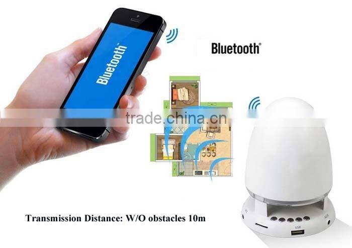 Online Shopping Use Wireless Subwoofer Stereo Audio Bullet LED Light Bluetooth Speaker