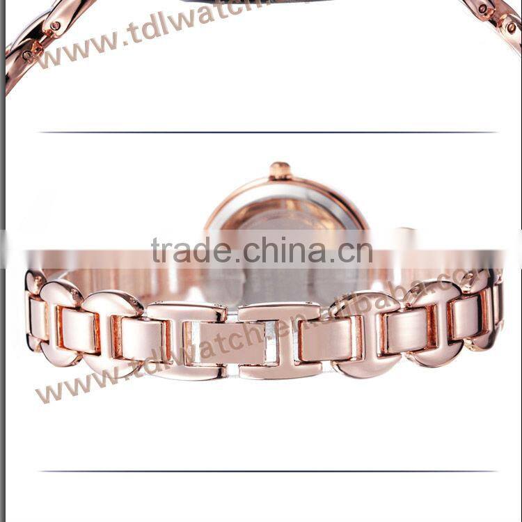 W4754 Silver White Clean White Dial Crystal design your own watch