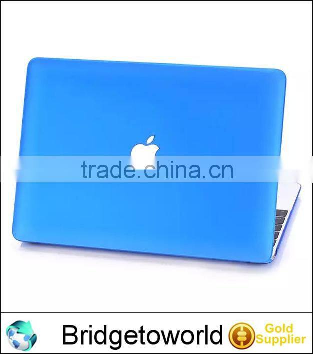 Frosted Plastic Defender Case for For Macbook Hard Clear Shell protector Case Cover