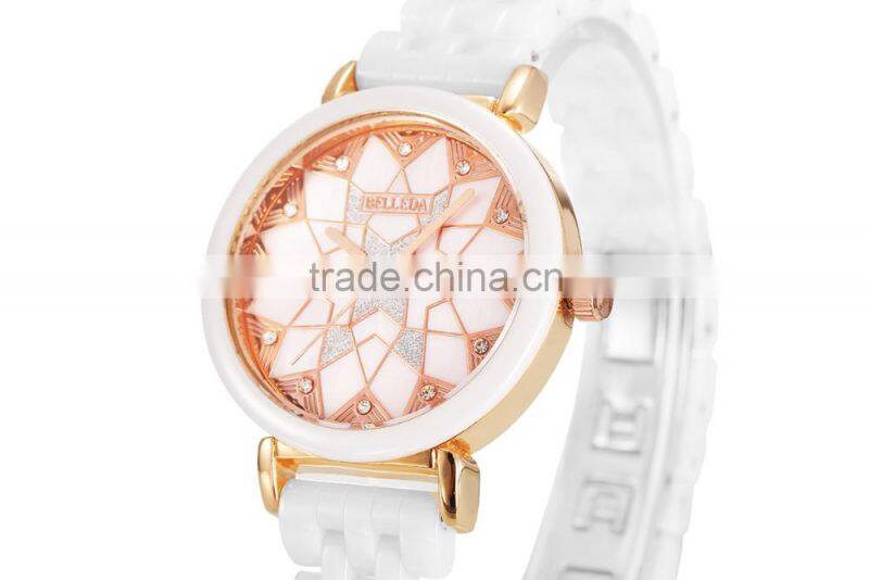 fashionable vogue women ceramic watch
