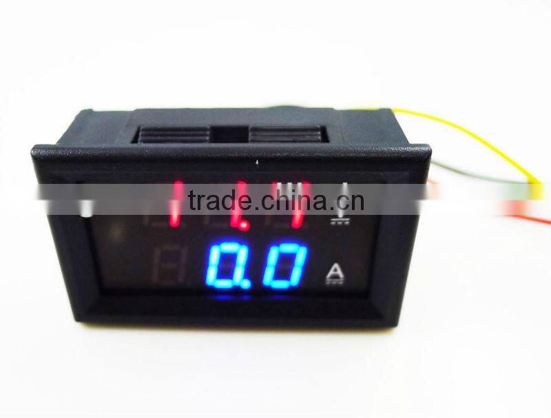 DC 4.5-30V 0-50A with shunt Voltmeter Ammeter Voltage Current Meter 12V 24V 50A