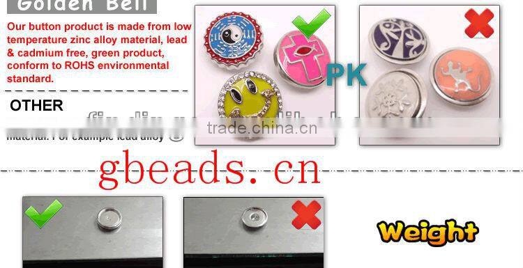 LJ1598 click button best, germany market diy button, metal button in stock