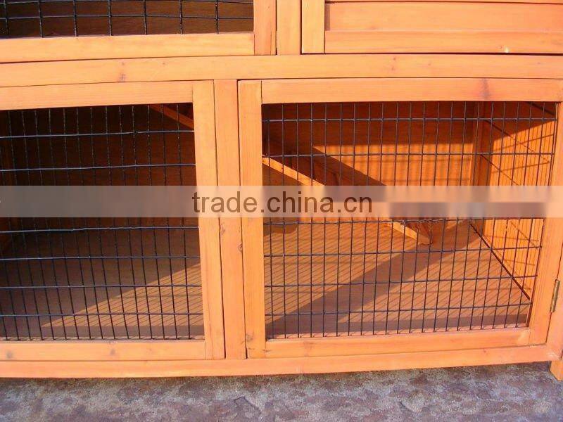 wooden rabbit cages