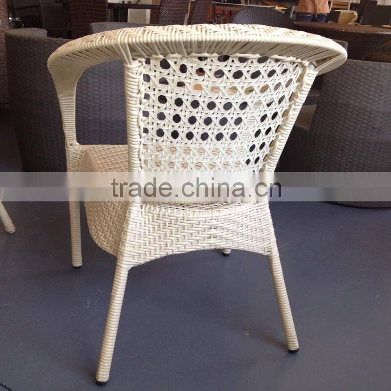 aluminum outdoor furniture comfortable handmade rattan wicker balcony set YPS005