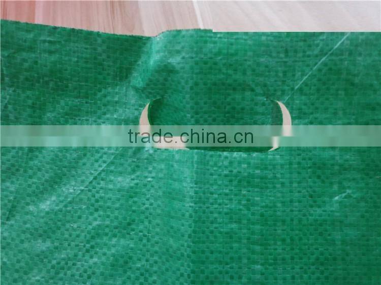 Factory cheap customize recycled PP woven shopping bag for packaging with die cut handle PP woven shopping bag