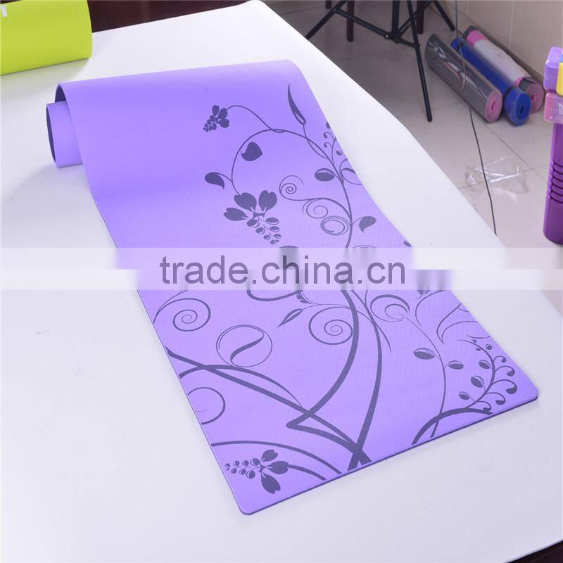 4mm eco friendly foldable tpe yoga mat cover