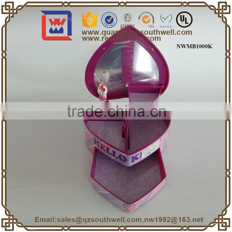 Hot Selling Professional Design Good Looking Fashion Jewelry Box Wind Up Music Box