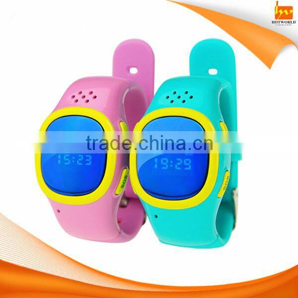 Newest wrist hand watch phone with GPS tracking devide for kids