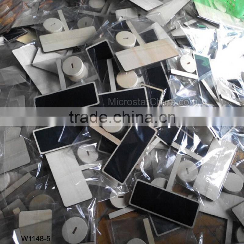 Creative mini blackboard message standard price card table vertical blackboard Decoration