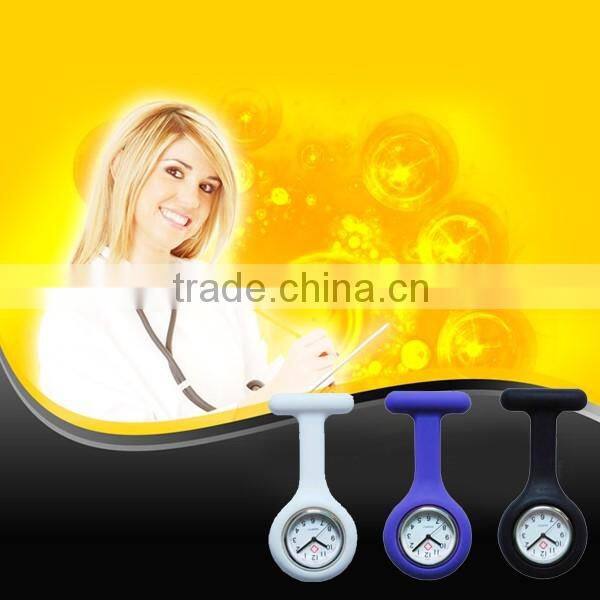 Woman big famous top brand waterproof smile nurse watches