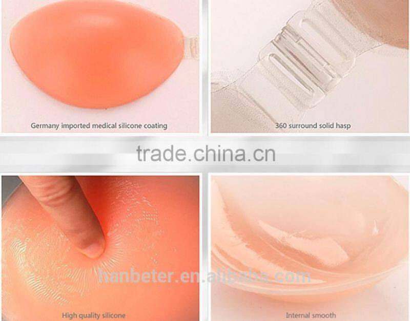 Eco-friendly,Odorless,Silicone attractive bra ladies sexy underwear with A,B,C and D size for choosing