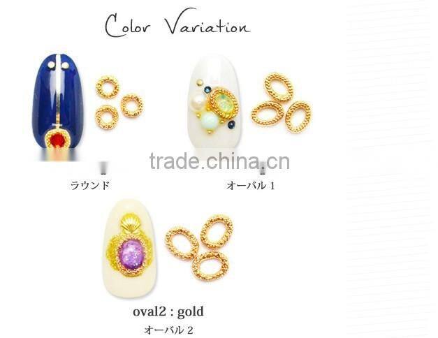 2016 popular 3D Finger Nail Decoration 3d Metal Nail Art , alloy nail art accessories