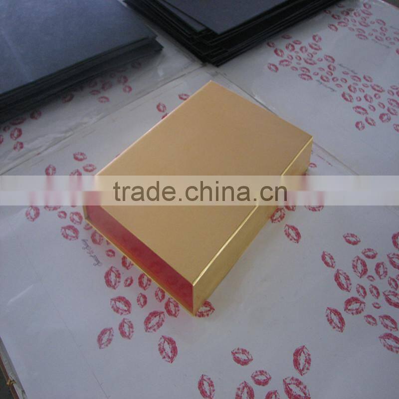 Elegant Design Hot Sale Gift Paper Scarf Packaging Box , T-Shirt Box