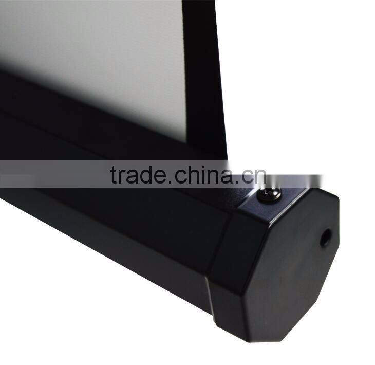 Matt White Portable Tripod Projector Screen front projection screen black and white screen S60' V200" H150"