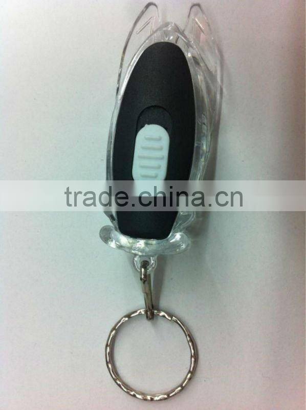 new styleBaseball cap shape led keychain light