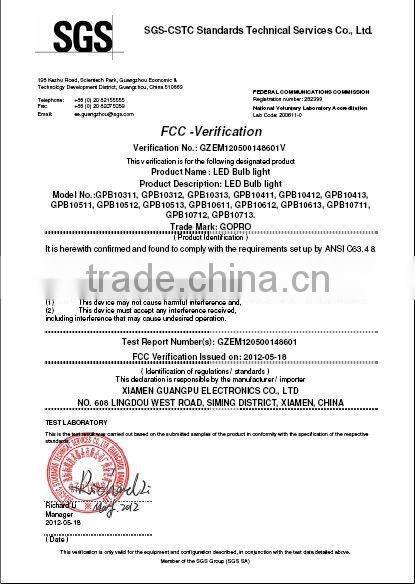 7W LED BULB lamp