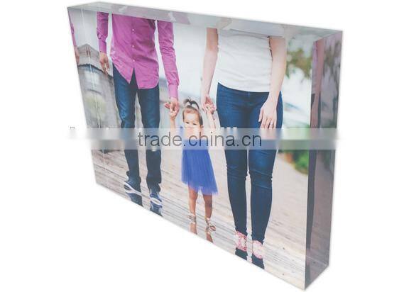 Acrylic Block Picture Frame 2016 Fashion